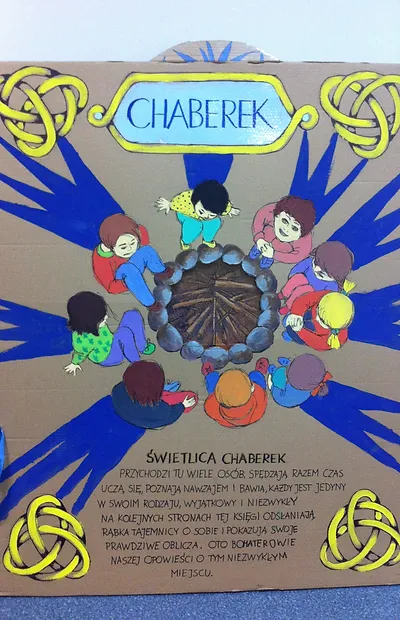 Plakat świetlica chaberek